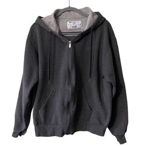 Champion Men's Full-Zip Eco Hoodie in Size L